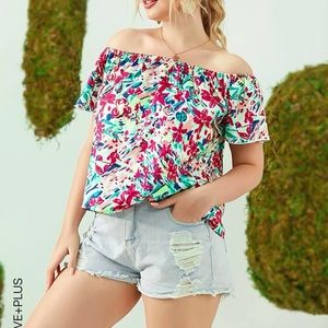 Floral blouse